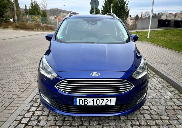 Ford Grand C-MAX cena 52900 przebieg: 144000, rok produkcji 2016 z Wałbrzych małe 781